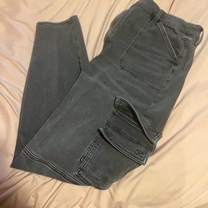 American Eagle Curvy Cargo Jeggings size 22